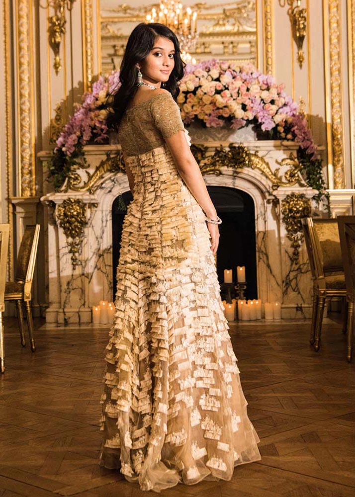 2018 HH Princess Ananya Raje Scindia of Gwalior (Lecoanet Hemant and jewelry by Payal New York) photo Yunling Fang
